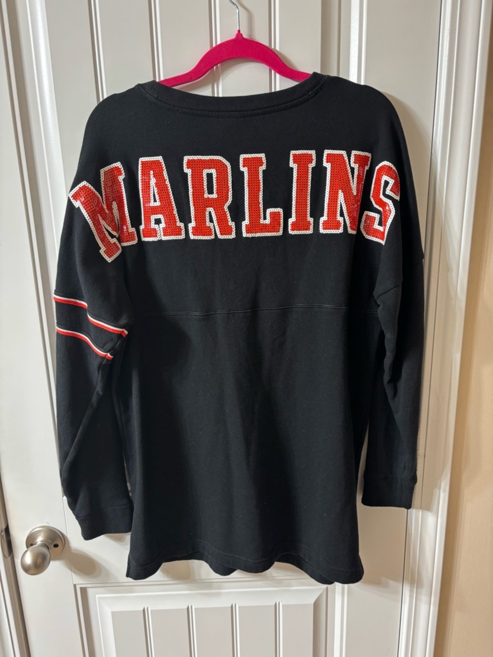 VS PINK Miami Marlins Long Sleeve Sweater - Picture 4 of 4